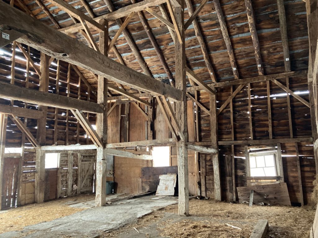 Inside the Dutch Barn