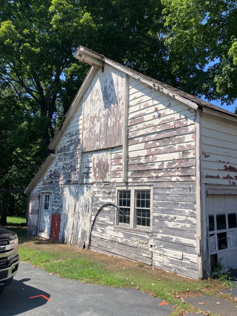 Livingston barn gable end